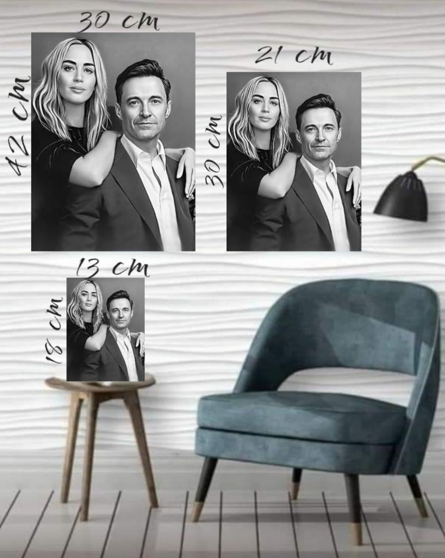 Fotografiile alb-negru personalizate sunt o adăugare elegantă și sofisticată la orice decor și pot fi create pentru a se potrivi cu orice temă sau stil.